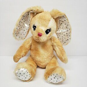 Build a Bear 17" More Moves Bunny Rabbit Jointed Tan Stars 2016 Plush